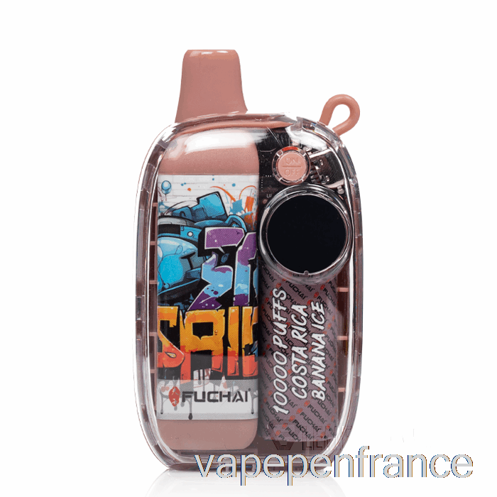 Sigelei Fuchai 10000 Stylo Jetable De Vape De Glace De Banane Du Costa Rica